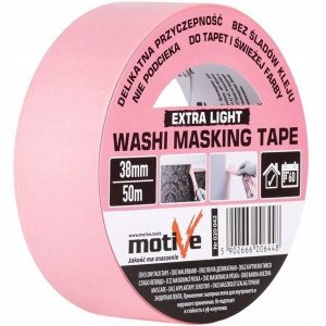 Taśma malarska maskująca MOTIVE Washi Extra Light 38 mm x 50 m