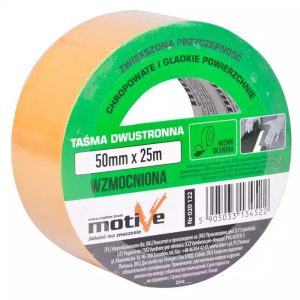 Taśma dwustronna wzmocniona Motive 50 mm x 25 m