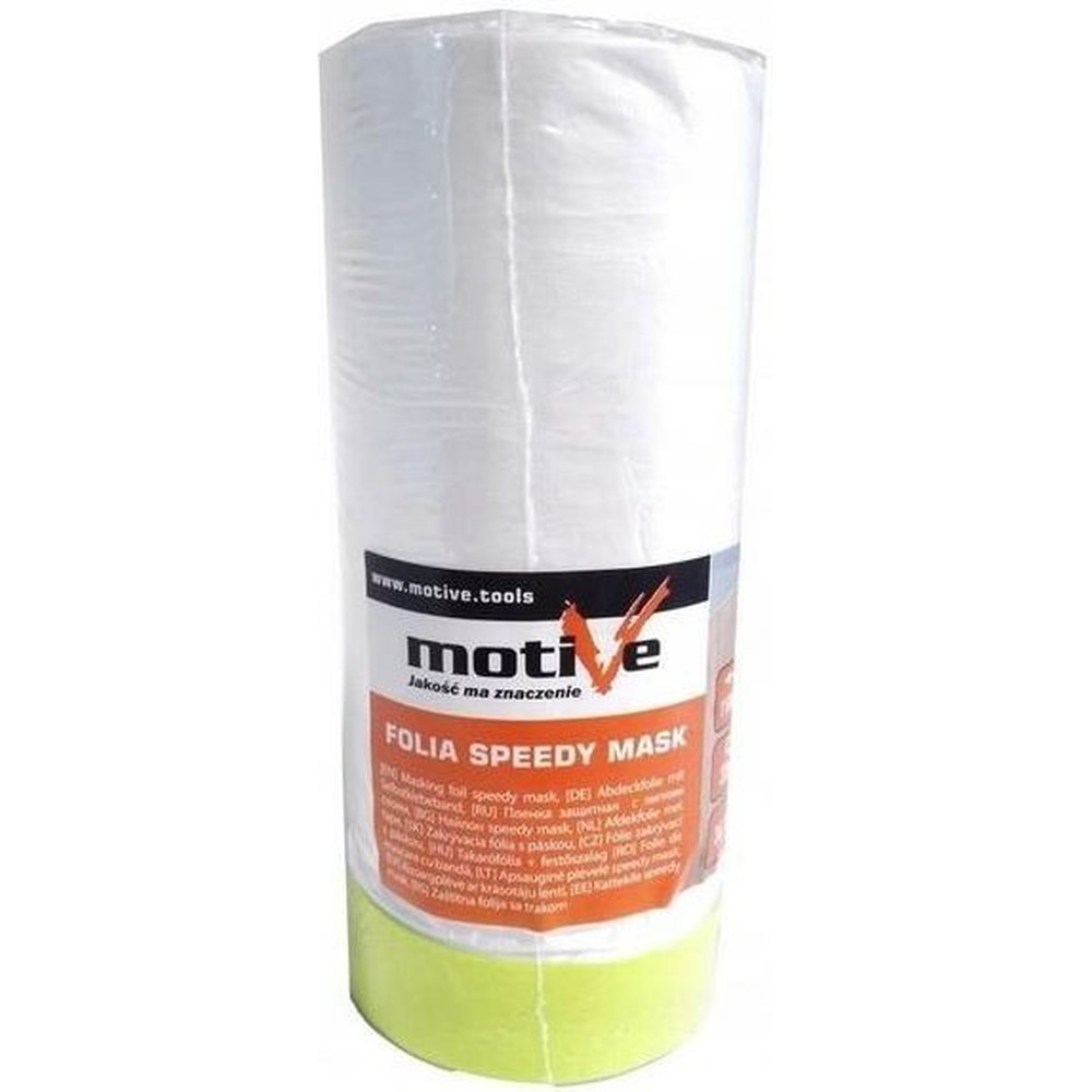Folia malarska z taśmą Motive Speedy Mask Comfort 1800mm x 20m