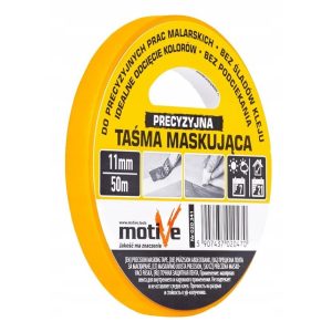 Taśma maskująca precyzyjna Motive 11 mm x 50 m