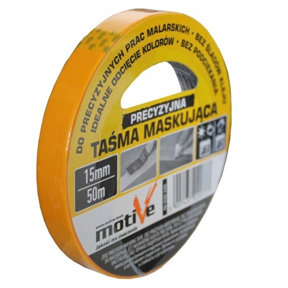Taśma maskująca precyzyjna Motive 15 mm x 50 m