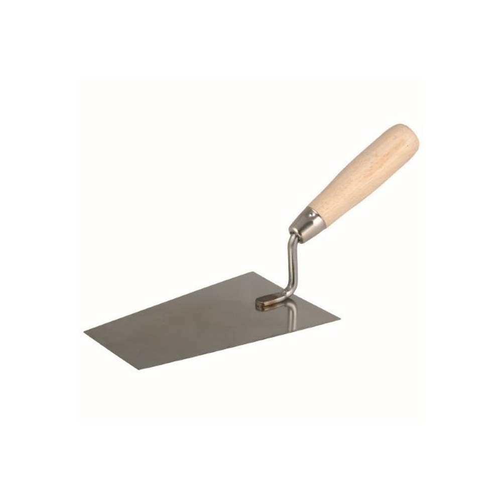 Kielnia murarska nierdzewna trapezowa 160 mm Inter-s - obrazek 2