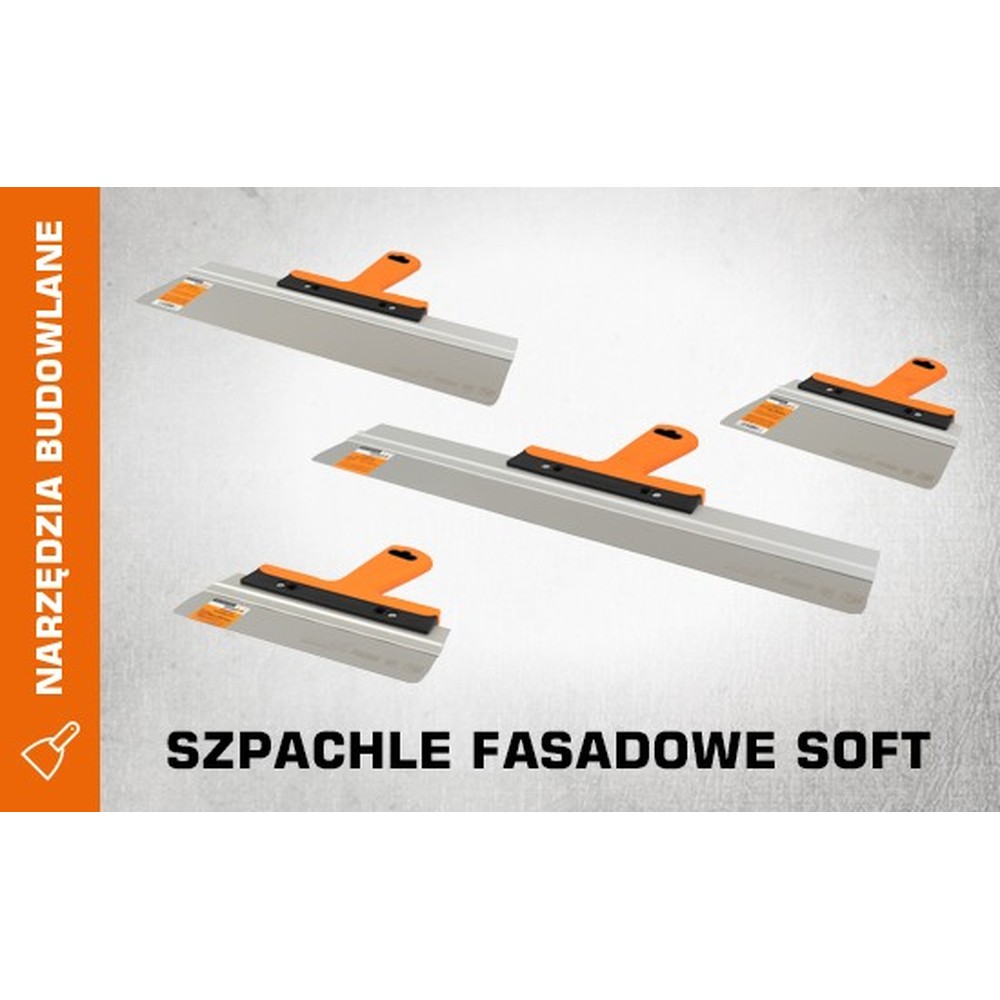 Szpachelka nierdzewna fasadowa MOTIVE SOFT 550 mm INTER-S - obrazek 2